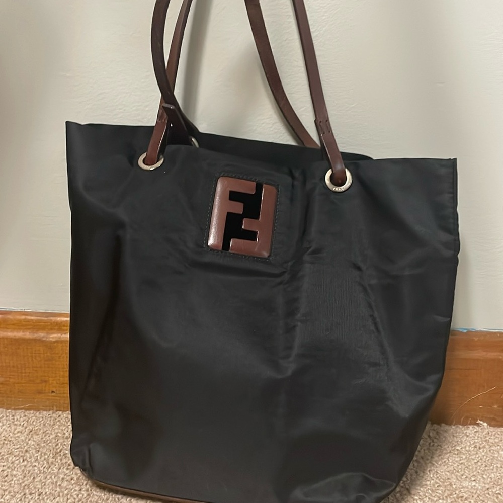 Fendi Nylon Mini Tote
